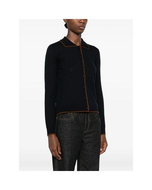 Max Mara Black Sweater Silk-Wool