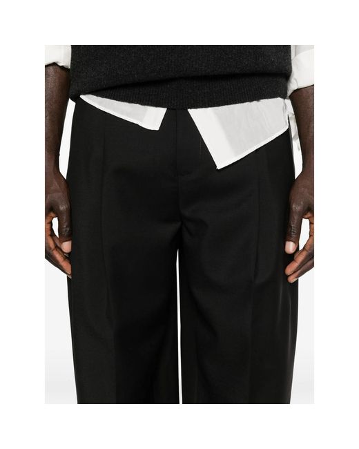 Jil Sander Black Trousers for men