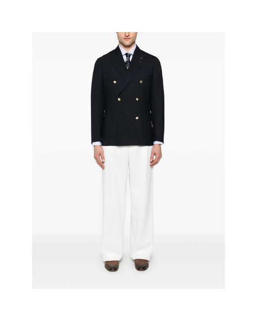 Mazzarelli White Mini-Check Shirt for men