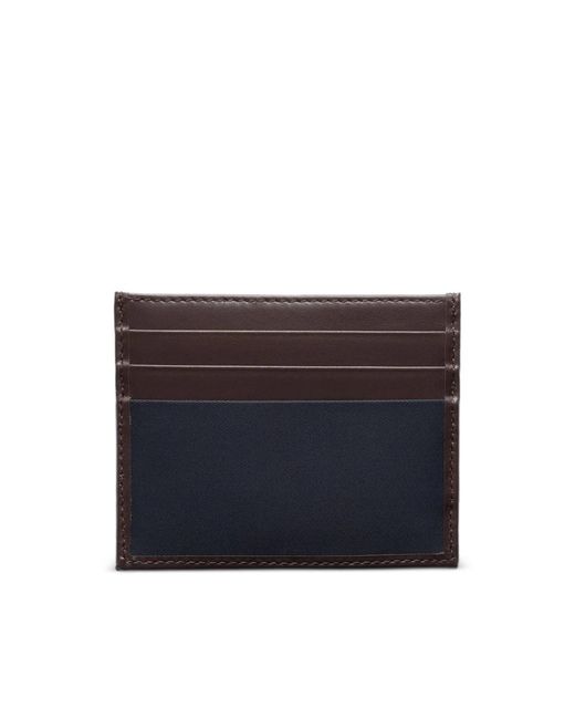 Prada Blue Peedrock Re-Nylon Card Holder for men