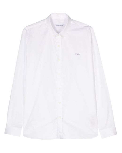 Maison Labiche White Malesherbes Cotton Shirt for men