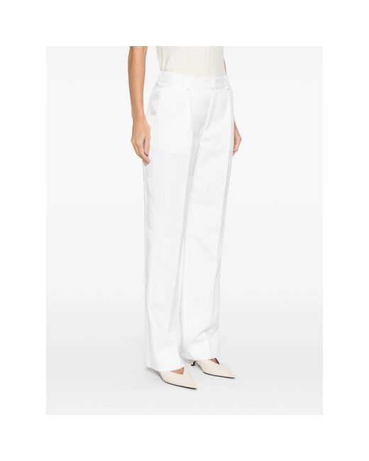 Victoria Beckham White Pants Neutral