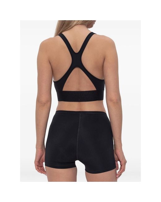 DIESEL Black Seamless Sports Bra