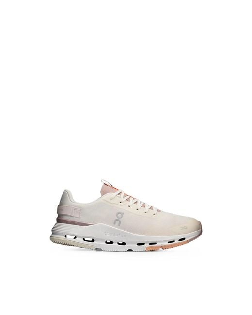 On Shoes White Cloudnova Form 2 Sneakers