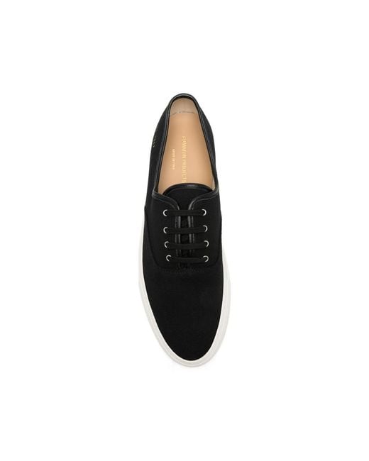 Common Projects Black Trainers Calf Leather for men