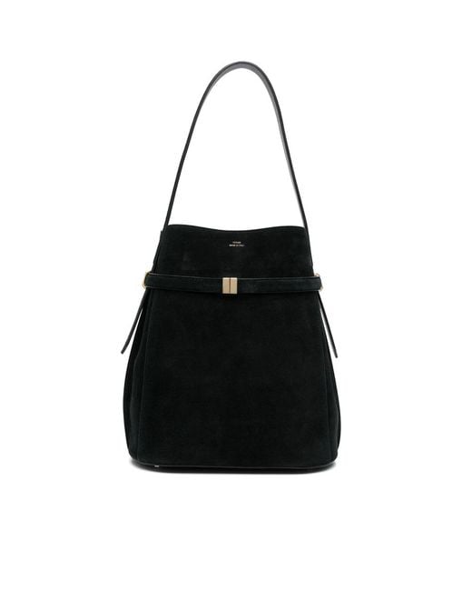 Totême Black Bucket Bags