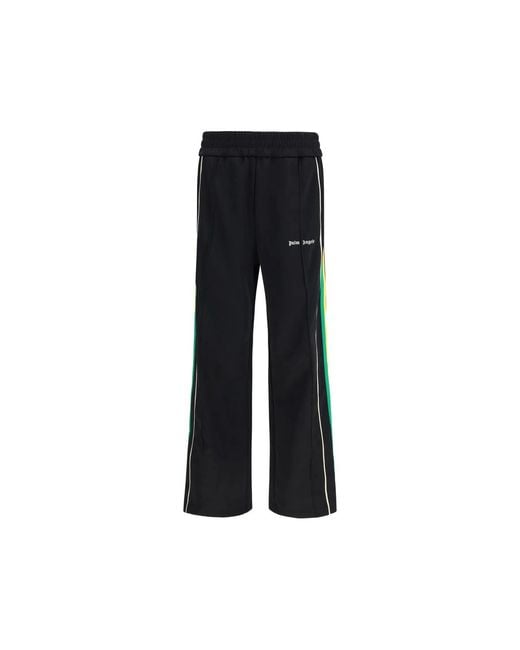 Palm Angels Black Sweatpants for men