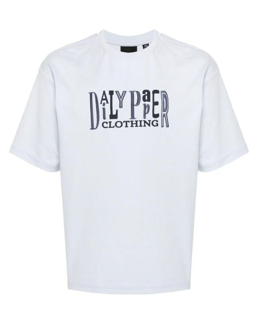 Daily Paper White United Type Cotton T-Shirt for men