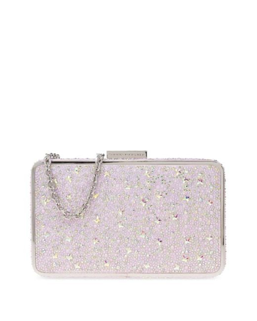 Sophia Webster Pink Claribel Clutch Bag