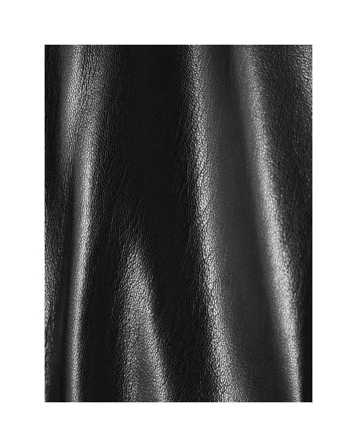ANDAMANE Black Oversized Padded Jacket