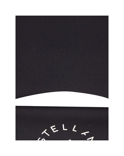 Adidas By Stella McCartney Blue Cross-Back Sports Bra