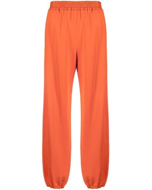 Jil Sander Orange Straight-Leg Track Pants