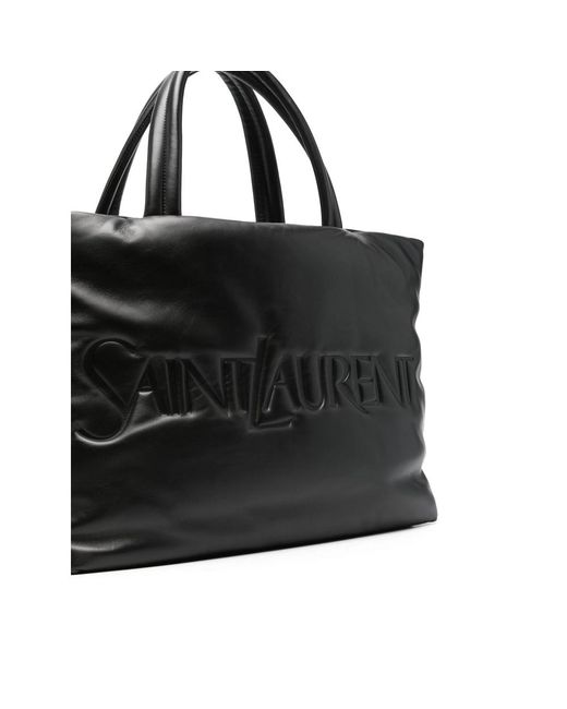Saint Laurent Black Tote Bags