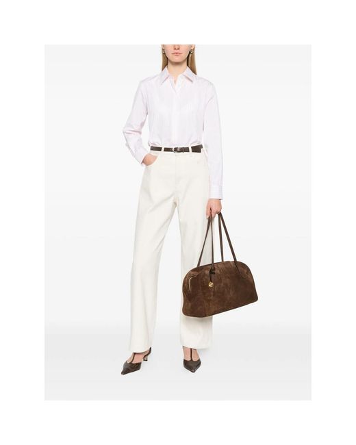 Max Mara White Tops