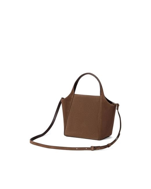 Brunello Cucinelli Brown Sartorial Small Bucket Bag