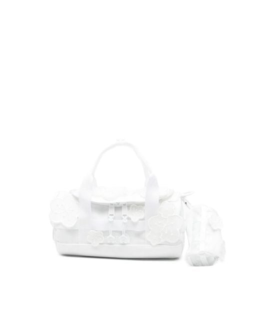 The North Face White X Cecilie Bahnsen Maria Floral-Appliqué Tote Bag