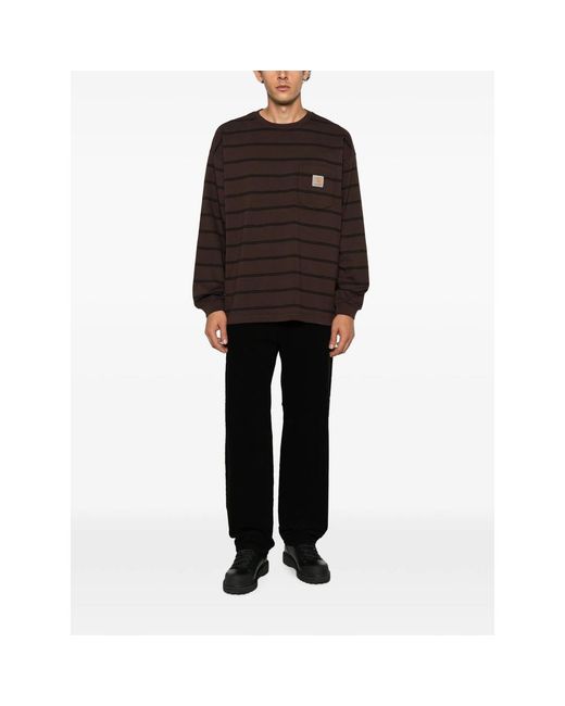 Carhartt Brown T-Shirts And Vests for men