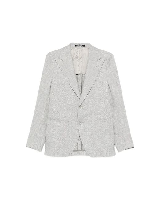 Tagliatore Gray Jacket for men
