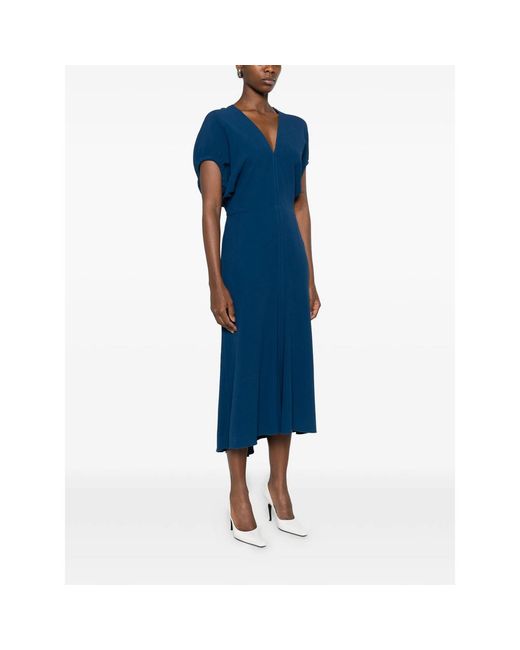 Victoria Beckham Blue Dresses