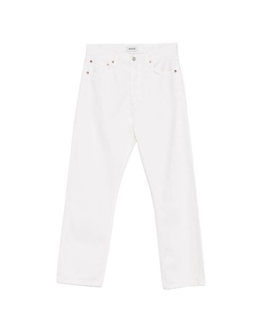 Agolde White Denim