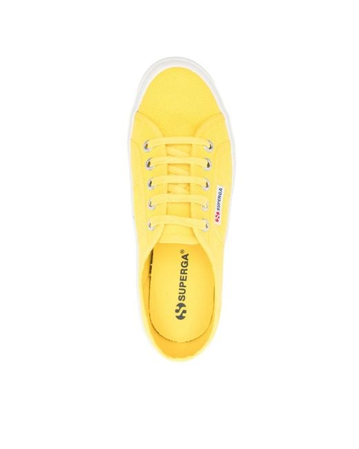 Superga Yellow 2750 Cotu Classic Sneakers for men