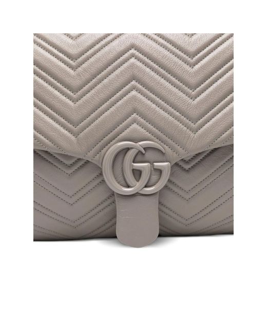 Gucci Gray Shoulder Bags