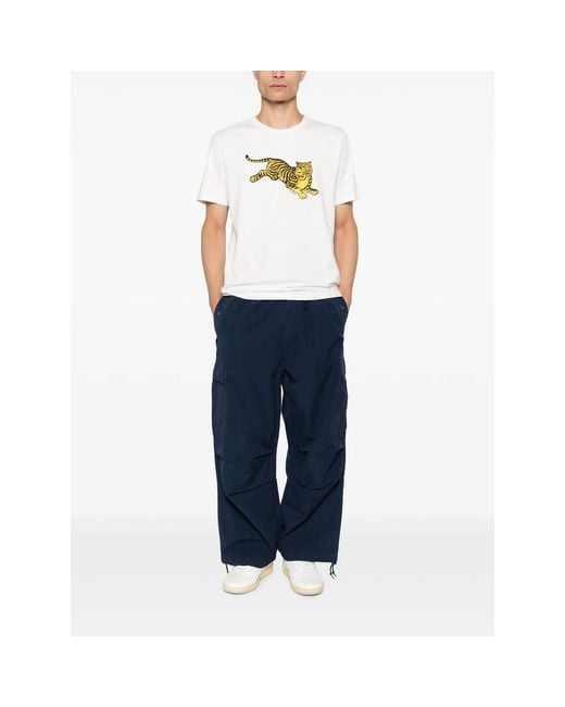 KENZO White T-Shirts & Vests for men
