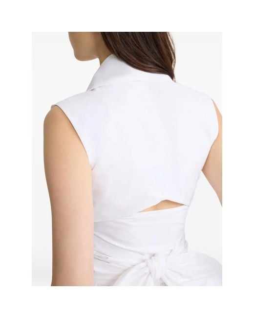 Patou White Dress, Cotton