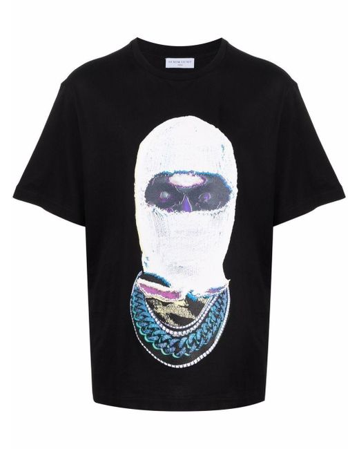 Ih Nom Uh Nit Black Graphic-print Cotton T-shirt for men