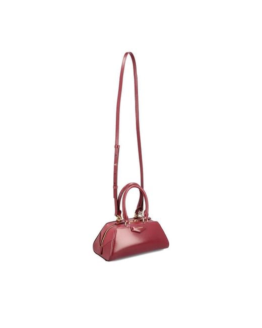 Givenchy Red Mini Antigona Tote Bag