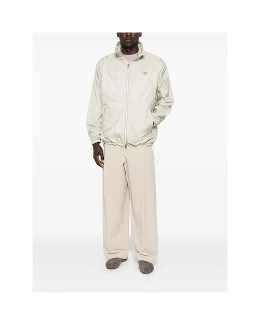 Prada White Neutrals Jackets for men