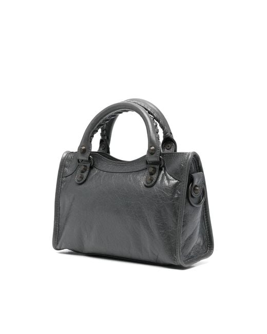 Balenciaga Black Mini Le City Tote Bag