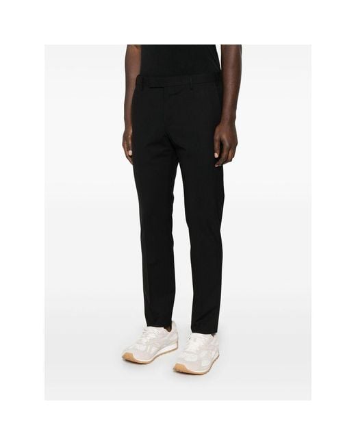 PT Torino Black Pants for men