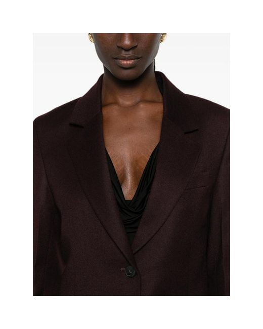 Victoria Beckham Brown Jacket Virgin Wool