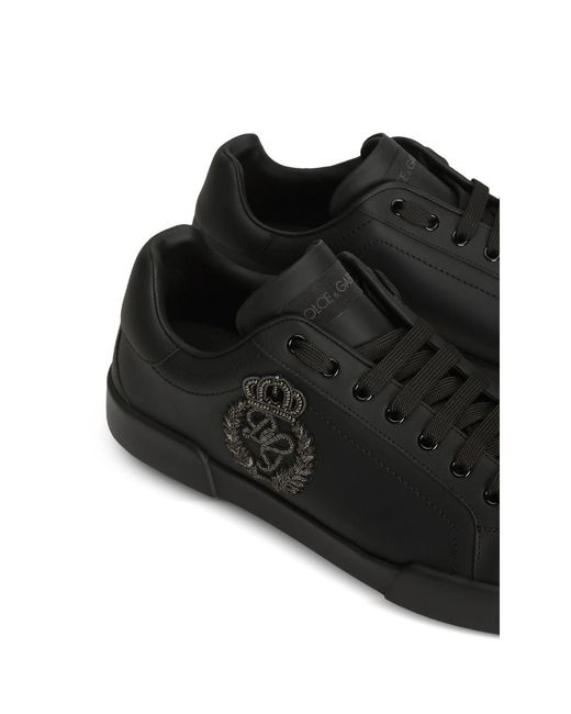 Dolce & Gabbana Black Sneakers for men