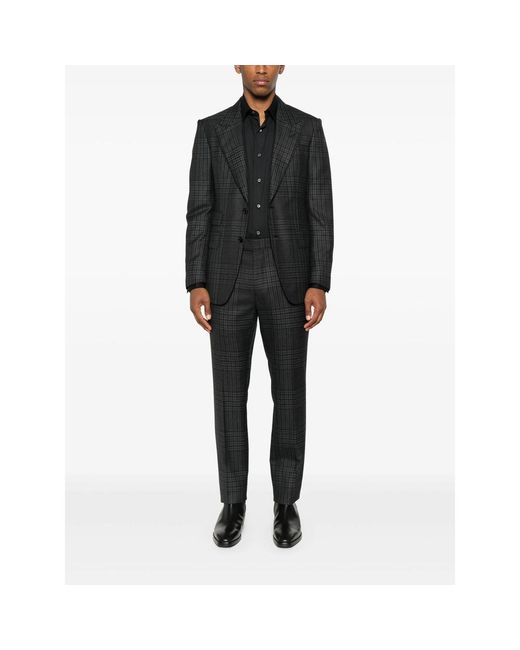 Mazzarelli Black Button-Down Shirt for men
