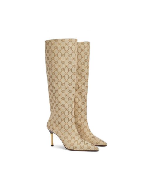 Gucci Natural Neutrals Shoes