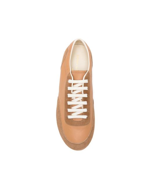 Common Projects Natural Suede Panel Sneakers