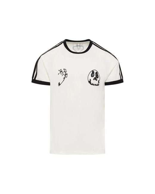 Y-3 White Chito Graphic Cali Tee for men