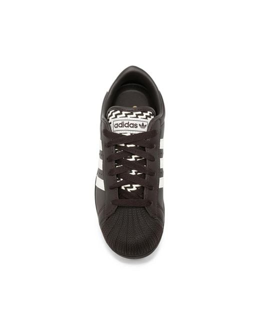 Adidas Black Superstar Sneakers