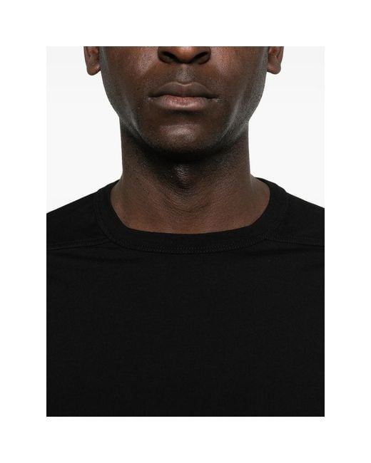 Rick Owens Black Temple T-Shirt for men