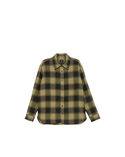 A.P.C. Green A. P.C. Jackets for men