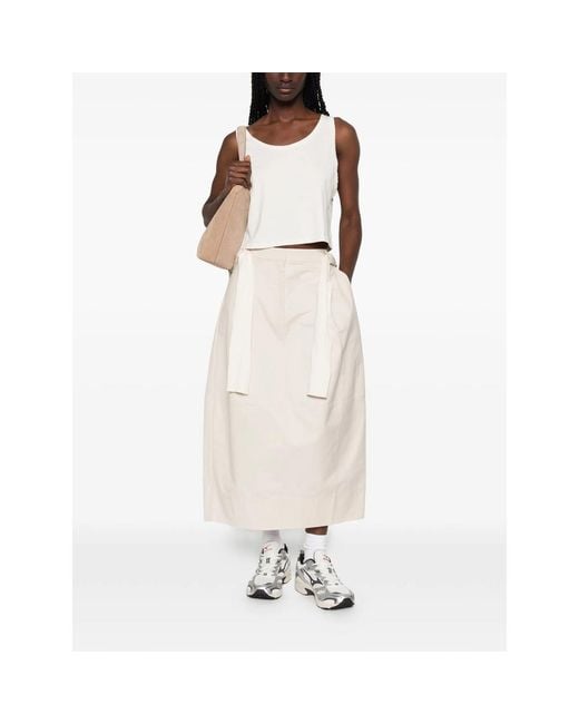 Sporty & Rich White Tank Top Jersey