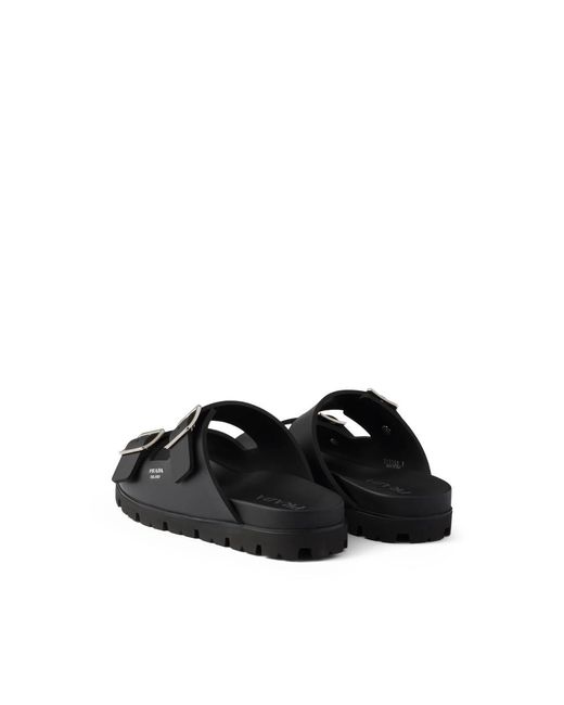 Prada Black Sandals for men