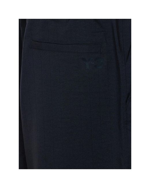 Y-3 Blue Pants for men