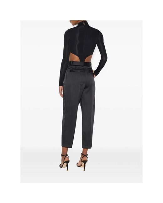 Elisabetta Franchi Black Bodysuit
