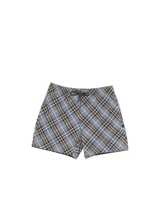 Burberry Gray Beachwear for men