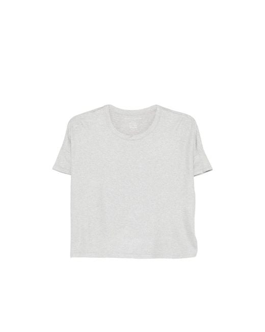 Majestic Filatures White Crew Neck T-Shirt