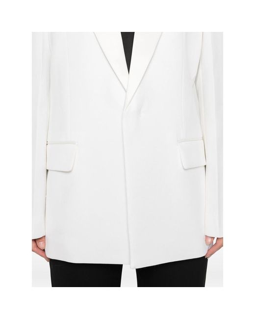 Victoria Beckham White Jackets