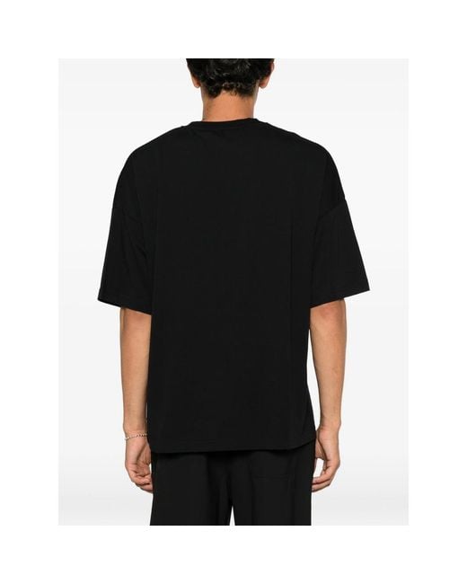 Palm Angels Black T-Shirts & Vests for men
